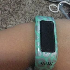Aqua justice fitness tracker